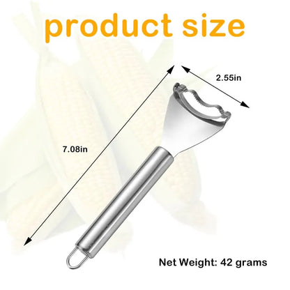 🌽Corn Kernel Peeler – Easy Corn Cob Stripper for Quick Kernel Removal🔥Buy 3 Get 1 Free