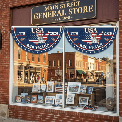 🗽🇺🇸 250th Anniversary USA Fan Flag – Limited Release