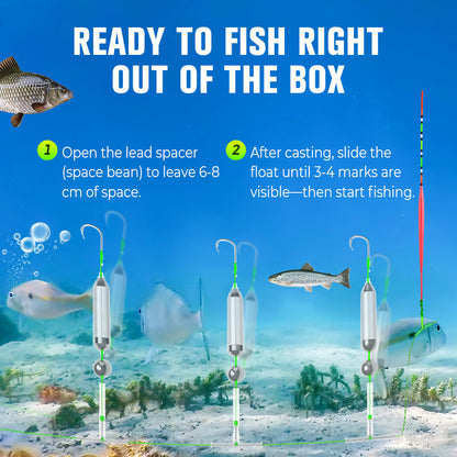 🔥LAST DAY 55% OFF - 3 Hooks Anti Drift Bottom Fishing Rig