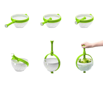 🔥 New Best Seller 🥗 Salad Spinner & Veg Dryer – 360° Fast Spin, Crisp Fresh Results 💧✨