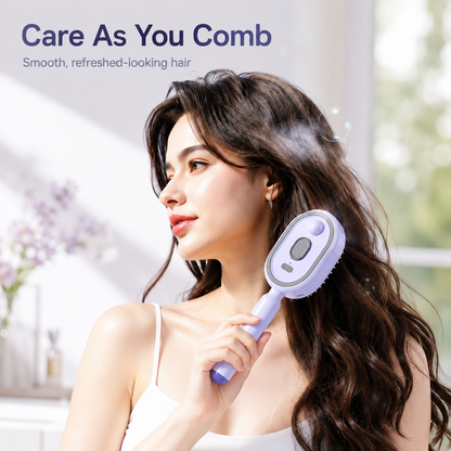 💫SAVE 50% NOW🪮✨Steam Mist Straightening Comb – Easy Salon-Like Hair