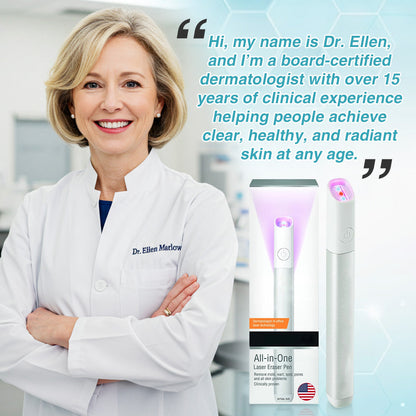 ✨All-in-One CO₂ Laser Eraser Pen | Removes Moles, Warts, Skin Flaws & Pigmentation