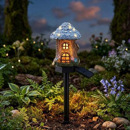 🍄🏡 Solar Mushroom Garden Light – Create a Cozy Fairy-Tale Glow Outdoors 🌙