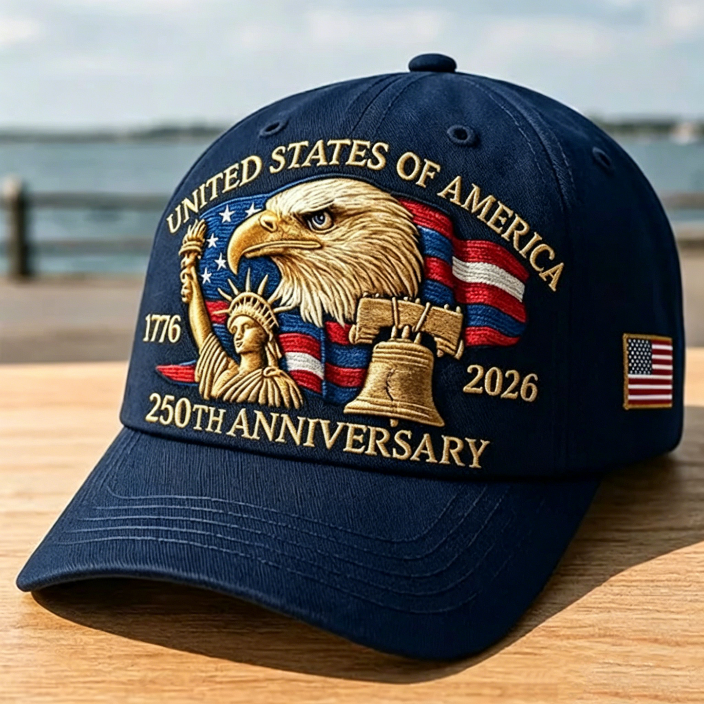 🔥 Limited Edition 🦅 Eagle & Liberty Commemorative Hat – United States 250th Anniversary