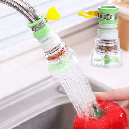 💧Retractable Anti-Splash Faucet – Water Quality Filter