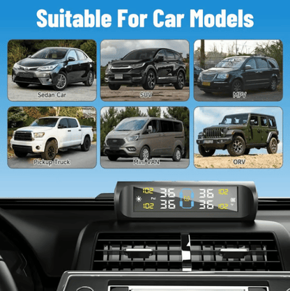 🚗 Solar Power Tire Pressure Monitoring System