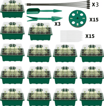 Last day Only $4.33 each - Adjustable Humidity Seed Starter Trays