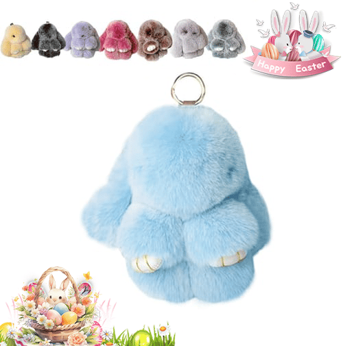 🔥Hot Sale 49% OFF -🐰 Handmade Soft Bunny Charms