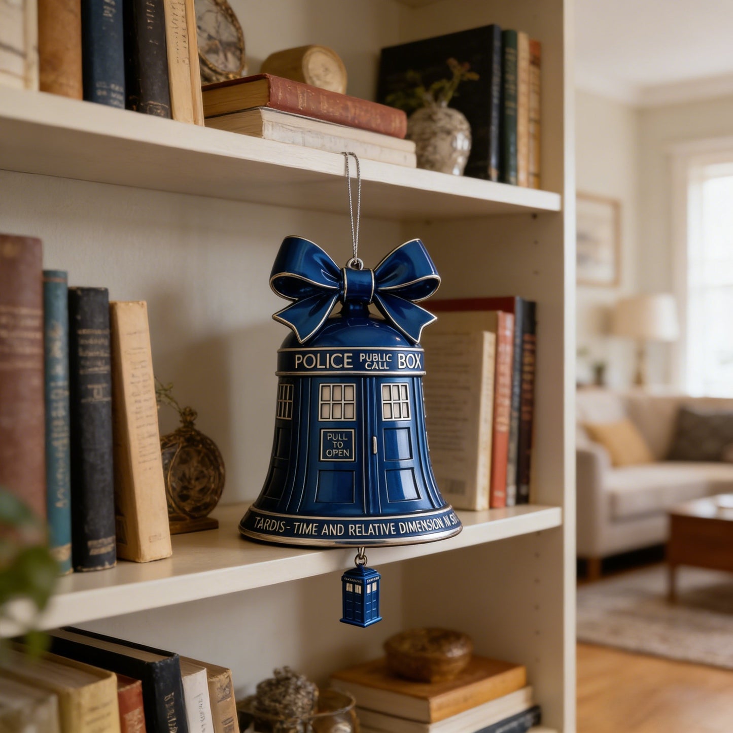 🔥Last Day 50% OFF -🎄TARDIS Bell Ornament