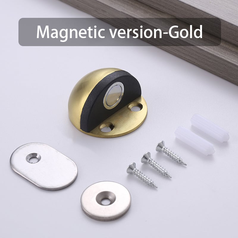 🔥HOT SALE🔥Hidden Stainless Steel Rubber Dual-use Door Stopper Door Holders