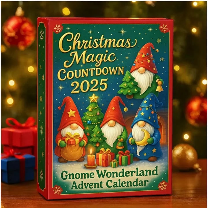 🎅 Christmas Gnome Doll Advent Calendar 2025