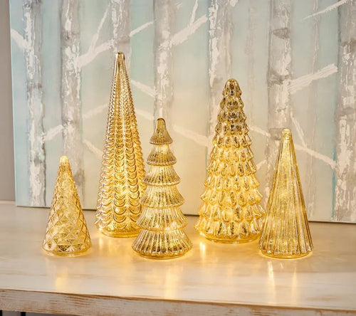 🏆Flash Sale⚡ 50K+ SOLD! Almost Gone-💥BFF Collection Set of 5 Illuminated Trees