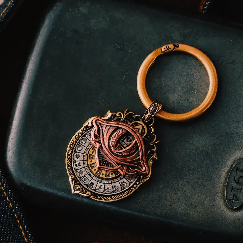 👁️‍🗨️Handmade Tarot Vision Pendant: Connect to Cosmic Wisdom Anytime(Cheat Sheet Included)