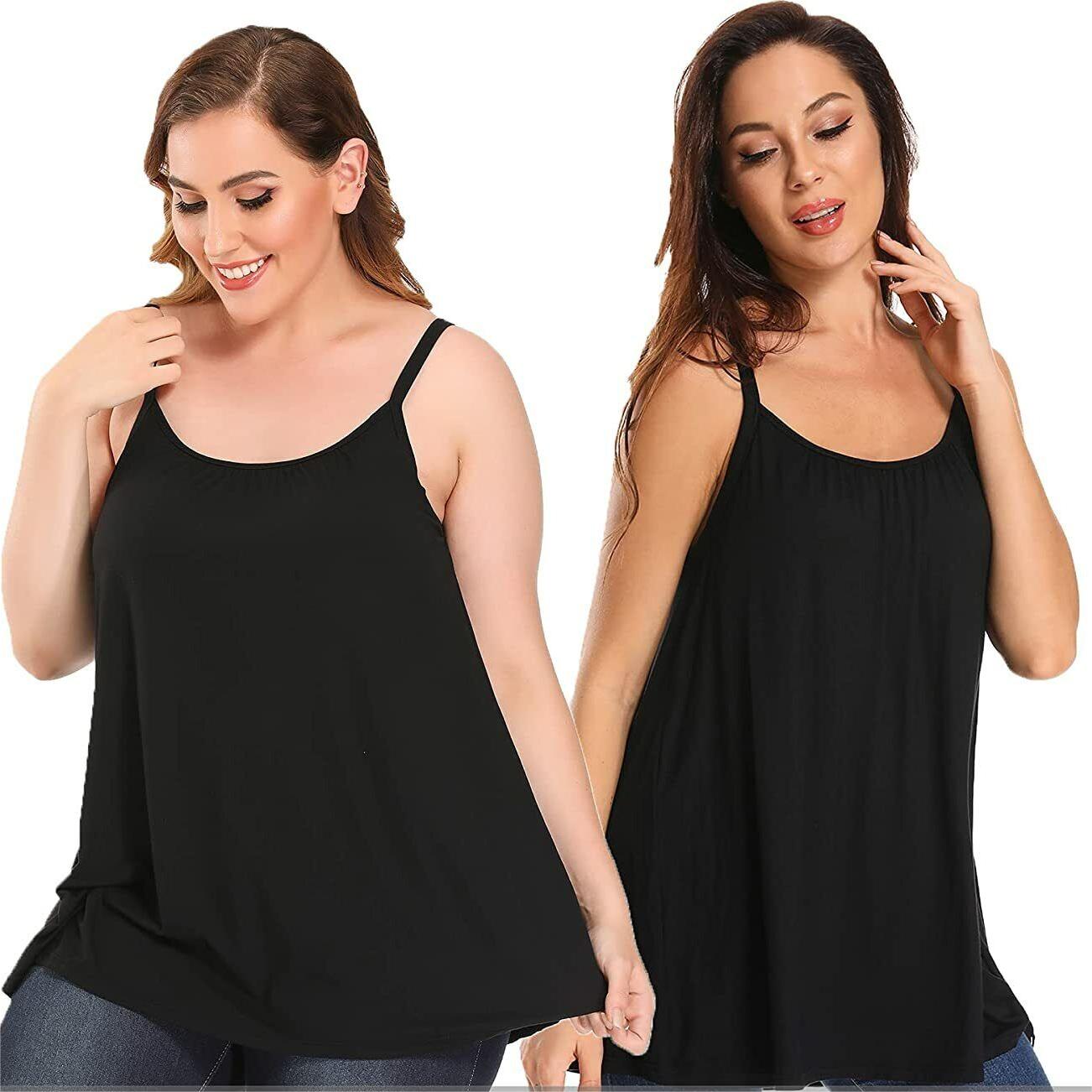 🏆Loose-fitting Tank Top With Built-in Bra