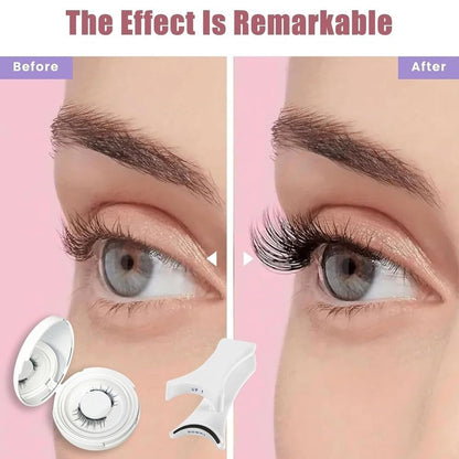 💖Summer Hot Sale-- Soft Magnetic Eyelashes All-in-One Box, Reusable
