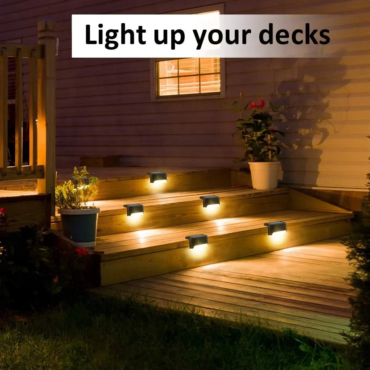 🎄 Solar-Deckleuchten, automatisch EIN/AUS💡