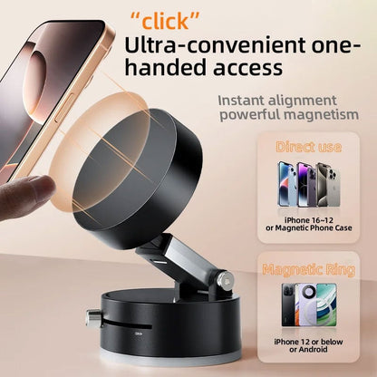 🔥Last Day Promotion - 49% OFF🎁 Vacuum Suction Magnetic Phone Stand