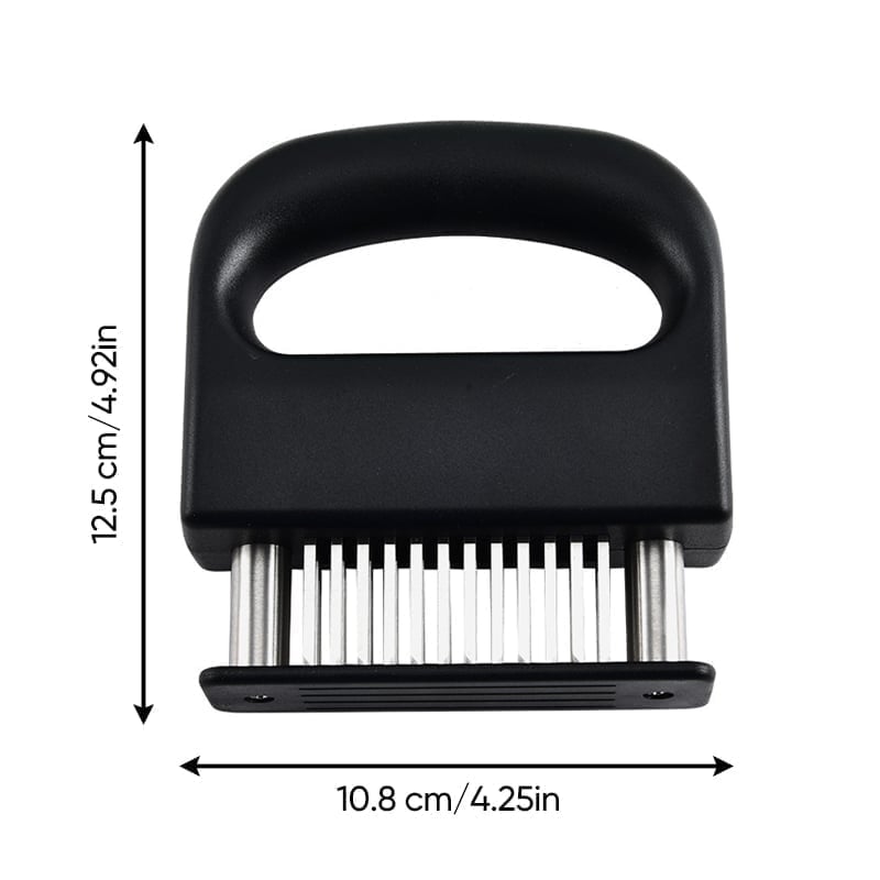 🥩 Professional Meat Tenderizer | Spring-loaded Design