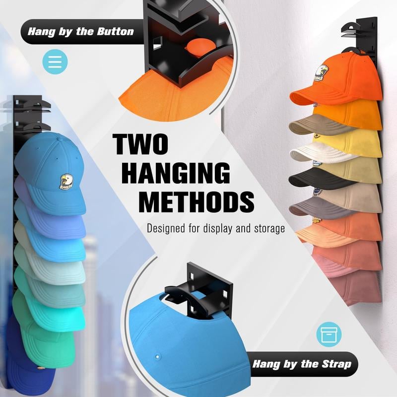 🧢 Hat Organizer for Baseball Caps