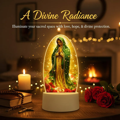 🕊️Divine Radiance: Our Lady of Guadalupe Light✨