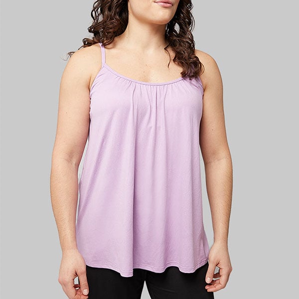 🏆Loose-fitting Tank Top With Built-in Bra