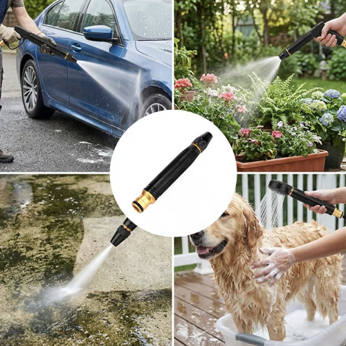 🚿Adjustable Rotating Hose Nozzle💦 — High-Pressure Spray Nozzle