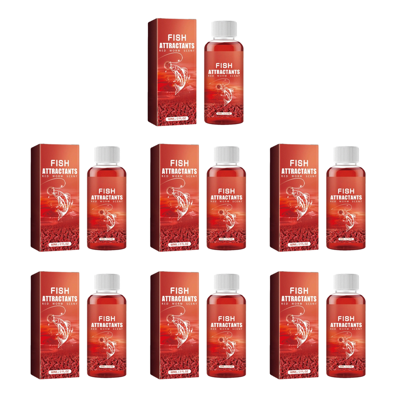 🔥 Angler's Secret 🎣Concentrated Red Worm Fishing Attractant – Draw More Fish, Faster Bites