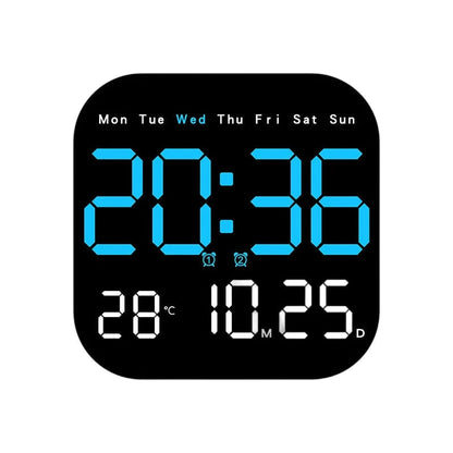 ✨Modern LED Digital Alarm Clock with Temperature Display