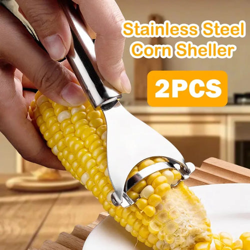 🌽Corn Kernel Peeler – Easy Corn Cob Stripper for Quick Kernel Removal🔥Buy 3 Get 1 Free