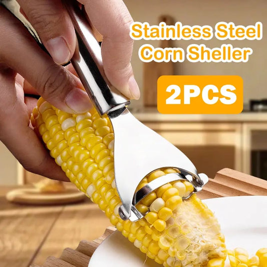 🌽Corn Kernel Peeler – Easy Corn Cob Stripper for Quick Kernel Removal🔥Buy 3 Get 1 Free