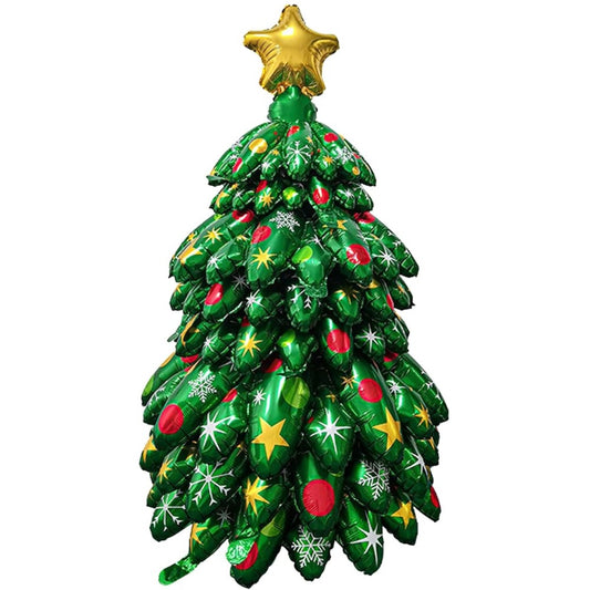 Last day 50% OFF-Christmas tree balloon decoration（52IN）