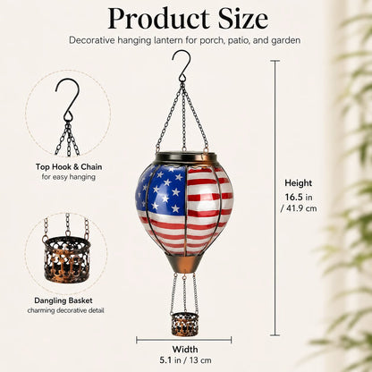 🔥✨250th Anniversary Solar Hot Air Balloon Lantern🏮