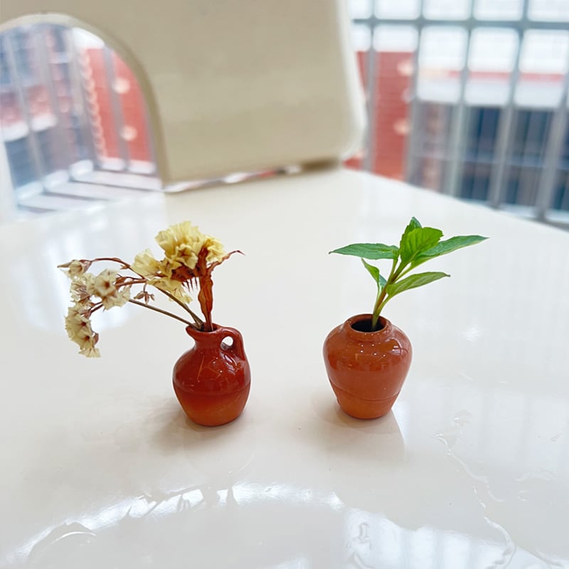 🌸 Handcrafted Mini Ceramic Bud Vase Fridge Magnet