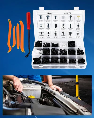 🔩Car Fastener Box Set – Multi-Size Fasteners for Quick Vehicle Repairs