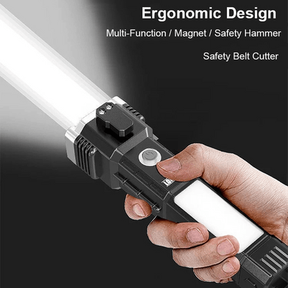 Last Day 49% 0FF 🔥🔥 - Super Bright Rechargeable LED Handheld Flashlight Portable