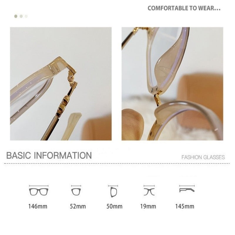 New Square Frame Young Fashion Presbyopia Glasses