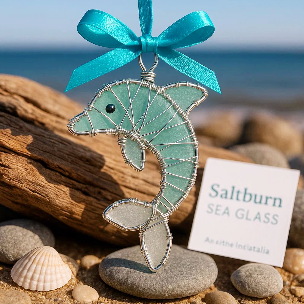 🔥Last Day 49% Off🌊 Handmade Sea Glass Ocean Ornament