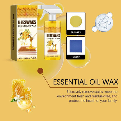 🐝🪵Beeswax Wood Polish Spray – Restore, Protect & Bring Back Natural Wood Shine ✨