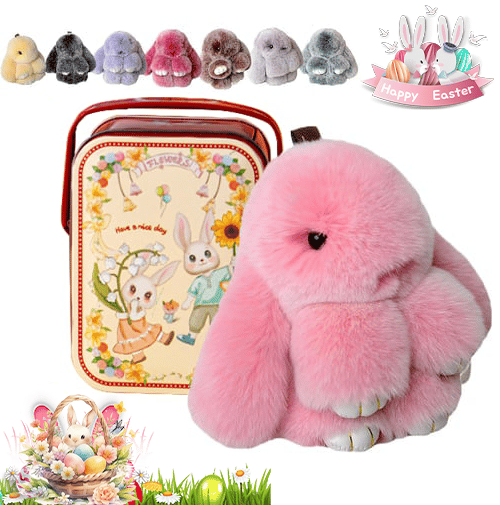 🔥Hot Sale 49% OFF -🐰 Handmade Soft Bunny Charms
