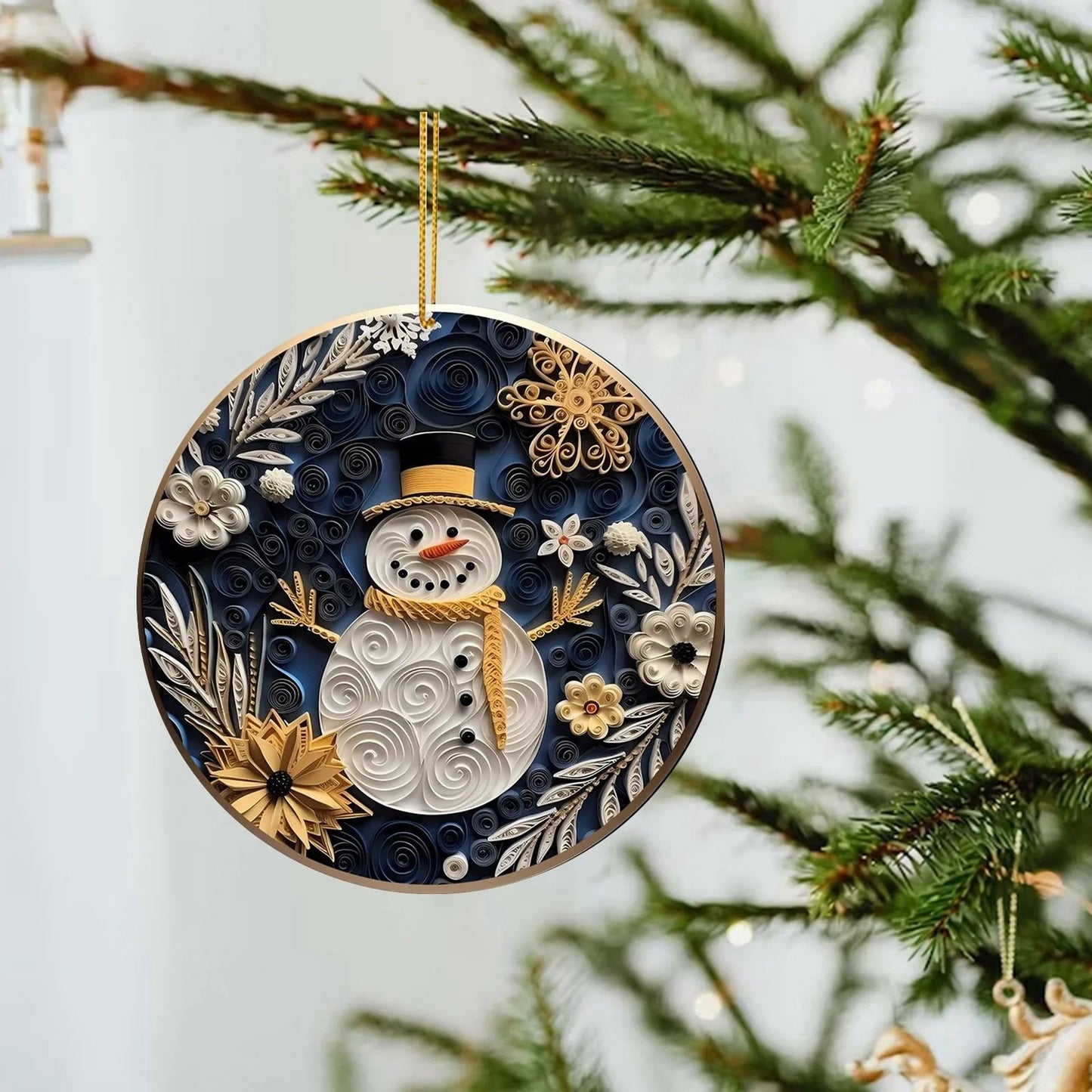 🎄2025 Handmade Ornaments With Good Wishes🎅