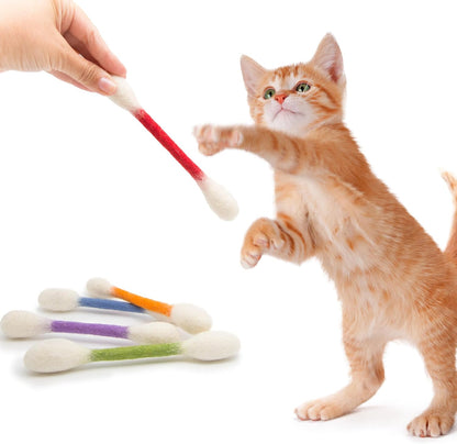 🐱 Swabs Large Size Cat Toys with Catnip ❤️ For happy, healthy, and active indoor cats