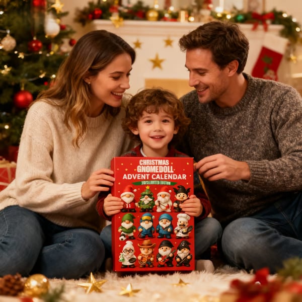 🎅 Christmas Gnome Doll Advent Calendar 2025