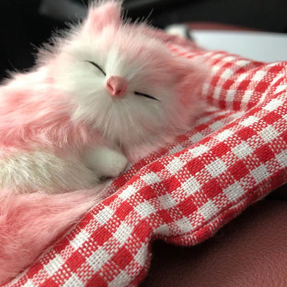 🐱 2026 Must-Have 🚗 Bamboo Charcoal Cat Air Purifier Ornament – Cute Car Decor & Fresh Air Companion ✨