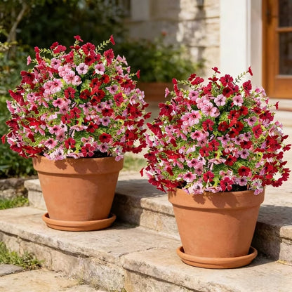 🔥 Best Seller🌸 🌿 UV-Resistant & Waterproof Artificial Daisy & Eucalyptus Stakes – Indoor & Outdoor Floral Decor