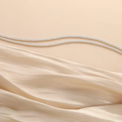 🔥✨Minimalist Layered Shiny Anklet For Women