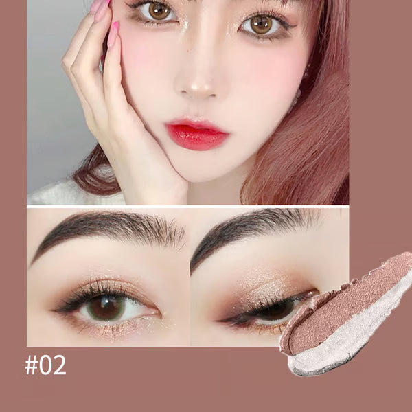 😍🎨Duo Eyeshadow Stick – Natural & Long-Lasting Glow