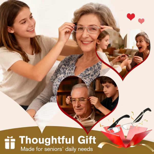 👓74%OFF Today Foldable Anti-Blue Light Reading Glasses👍 – Portable & Eye-Friendly💯