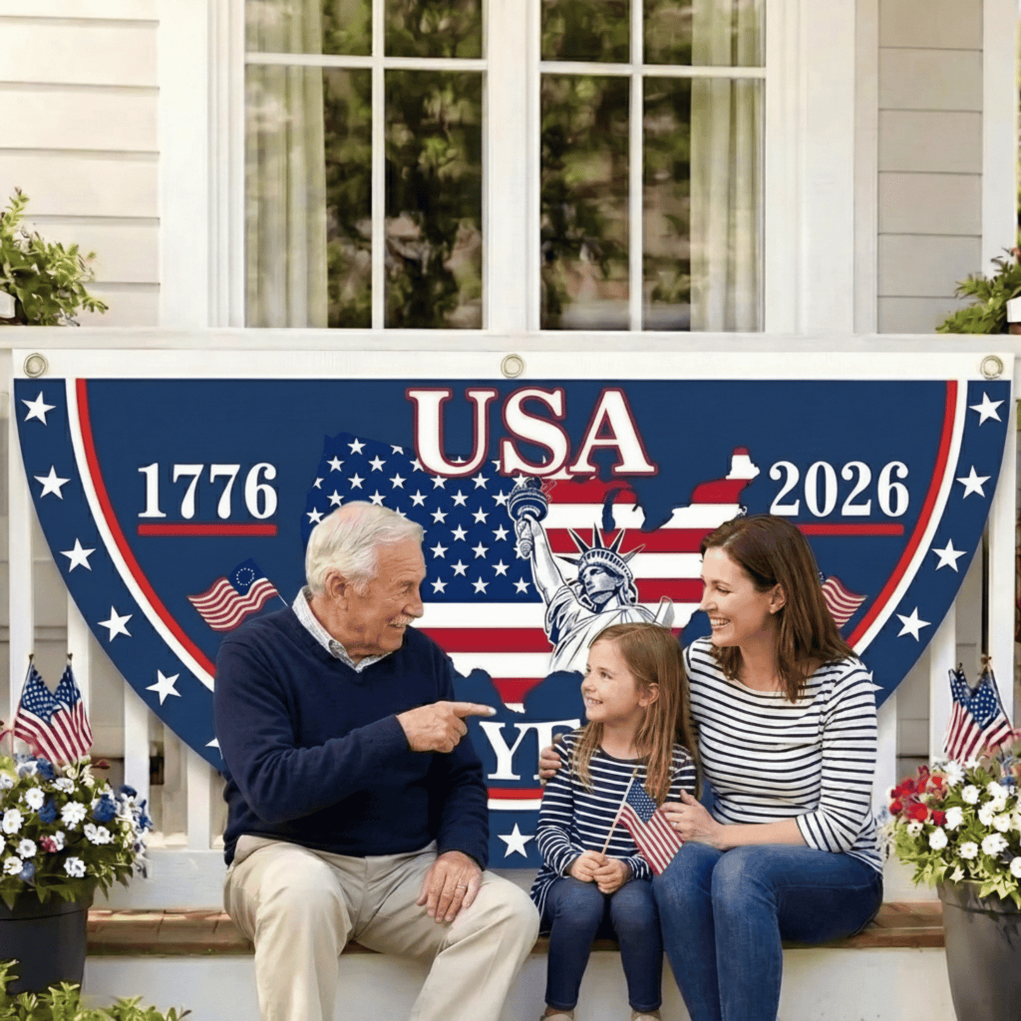 🗽🇺🇸 250th Anniversary USA Fan Flag – Limited Release