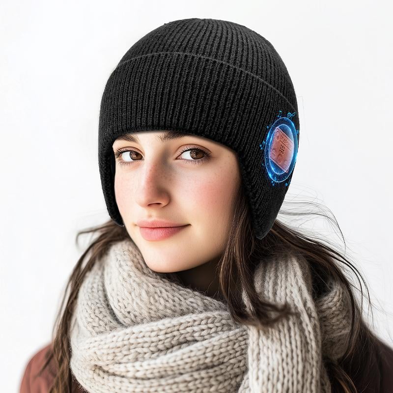 TR-BTD3 Smart Bluetooth Beanie with 3-Stage LED Lighting