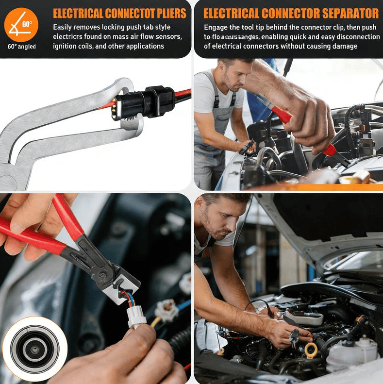 🚗🛠️ Professional Electrical Disconnect Pliers – Fast, Precise & Damage-Free Removal